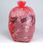 Hot Water Soluble Laundry Bags 660mm x 840mm, PVA Plastic Medical Laundry Bags With Red Tie