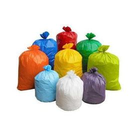 برهان تسرب مخصص أكياس القمامة القابلة للتحلل ملون أكياس البلاستيك جيش التحرير الشعبى الصينى بن