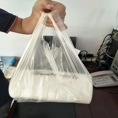 قابل للتحلل البيولوجي تي شيرت PVA حقيبة بلاستيكية قابلة للذوبان في الماء MSDS مصدق