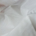 Non Woven Water Soluble Interlining Fabric / Water Dissolving Paper Embossed Designed
