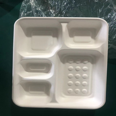 صندوق الغداء البيضاء PVA الماء قابلة للتحلل مصنوعة خصيصا وصديقة للبيئة